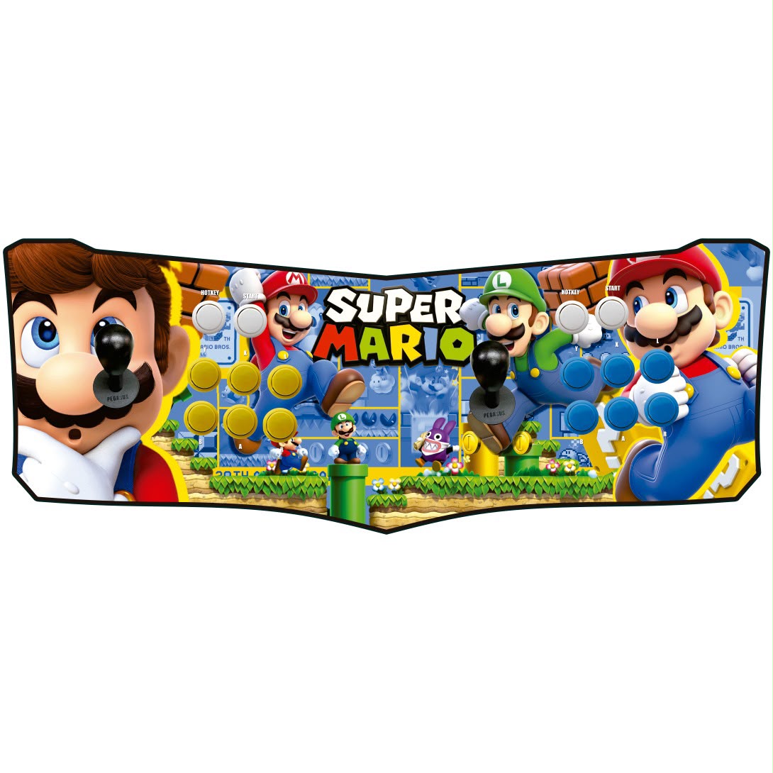 Arte Super Mario · Azul